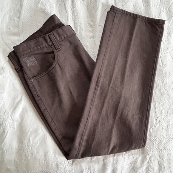 Harley-Davidson Other - Harley-Davidson Men's LGrey Denim Jeans Tag size 36x30 Biker *READ*